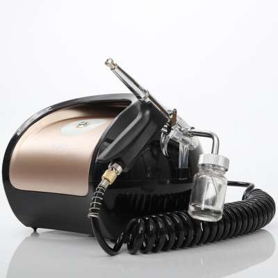 43psi pressure air brush electric airbrush paint makeup pen gun compressor set kit equipment machine airbrush